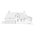 European House Plan Right Elevation - Ryanwood Luxury Home 026D-1936 - Shop House Plans and More