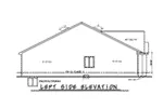 Country House Plan Left Elevation - Carsyn Traditional Ranch Home 026D-1937 - Search House Plans and More