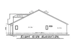 Country House Plan Right Elevation - Carsyn Traditional Ranch Home 026D-1937 - Search House Plans and More
