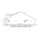 European House Plan Right Elevation - Carsyn Traditional Ranch Home 026D-1937 - Search House Plans and More