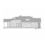 Traditional House Plan Left Elevation - Buttonwood Ranch Home 026D-1938 - Shop House Plans and More