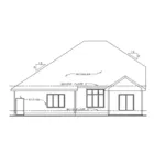 Rear Elevation - Hoffmans Two-Story Home 026D-1944 - Shop House Plans and More