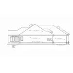 Italian House Plan Left Elevation - Ridder Pointe European Home 026D-1945 - Shop House Plans and More