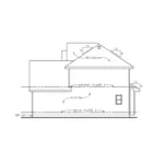 Right Elevation - Mayersville Country Home 026D-1947 - Shop House Plans and More