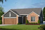 Traditional House Plan Front of Home - Gabriel Bay Traditional Home 026D-1970 - Search House Plans and More