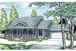 Ranch House Plan Front Image - Coopers Farm Ranch Home 026D-1972 - Search House Plans and More
