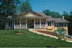 Ranch House Plan Front of Home - Coopers Farm Ranch Home 026D-1972 - Search House Plans and More