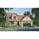 Craftsman House Plan Front of Home - Womack Craftsman Home 026D-1975 - Shop House Plans and More