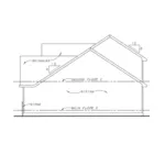 Craftsman House Plan Right Elevation - Womack Craftsman Home 026D-1975 - Shop House Plans and More