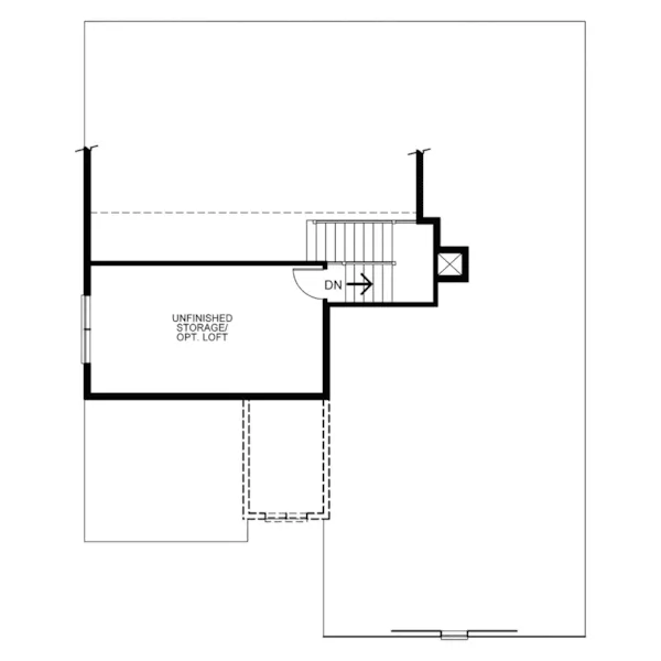 Arts & Crafts House Plan Optional Second Floor - Cedar Grove Lane Ranch Home 026D-1976 - Search House Plans and More