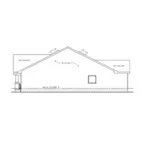 Ranch House Plan Right Elevation - Hemsworth Ranch Home 026D-1989 - Search House Plans and More