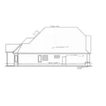 Left Elevation - Pascal European Home 026D-1993 - Shop House Plans and More