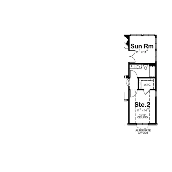 Optional Basement - Pascal European Home 026D-1993 - Shop House Plans and More