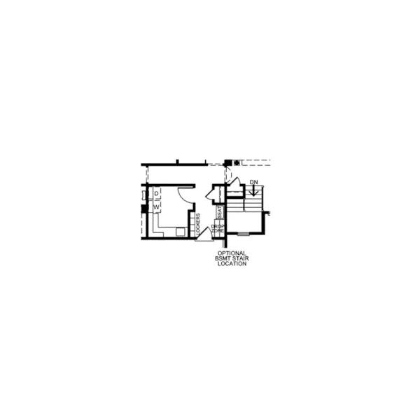 Traditional House Plan Optional Lower Level - Patti Lane Ranch Home 026D-1994 - Shop House Plans and More