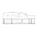 Traditional House Plan Right Elevation - Riceford Traditional Ranch Home 026D-1995 - Shop House Plans and More