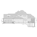 Craftsman House Plan Right Elevation - Ricci Luxury Home 026D-1996 - Shop House Plans and More