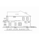 Arts & Crafts House Plan Right Elevation - Earhart Craftsman Home 026D-2007 - Search House Plans and More