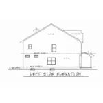 Arts & Crafts House Plan Left Elevation - Tilson Craftsman Home 026D-2012 - Shop House Plans and More