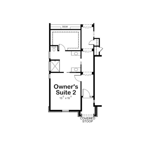 Ranch House Plan Optional Floor Plan - Wilmert Gable Traditional Home 026D-2023 - Shop House Plans and More