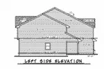 Traditional House Plan Left Elevation - Colbourne Springs Duplex 026D-2025 - Search House Plans and More
