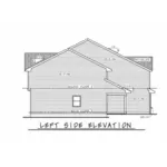 Multi-Family House Plan Left Elevation - Colbourne Springs Duplex 026D-2025 - Search House Plans and More