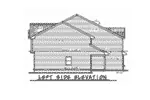 Traditional House Plan Left Elevation - Colbourne Acres Multi-Family 026D-2026 - Search House Plans and More