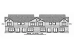 Traditional House Plan Rear Elevation - Colbourne Acres Multi-Family 026D-2026 - Search House Plans and More