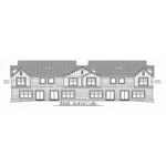 Traditional House Plan Rear Elevation - Colbourne Acres Multi-Family 026D-2026 - Search House Plans and More