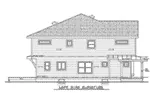 Arts & Crafts House Plan Left Elevation - Lynnae Country Duplex 026D-2027 - Shop House Plans and More