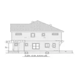 Shingle House Plan Right Elevation - Lynnae Country Duplex 026D-2027 - Shop House Plans and More