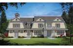 Country House Plan Front of Home - Gambrelet Manor Luxury Home 026D-2031 - Search House Plans and More