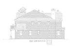Country House Plan Right Elevation - Gambrelet Manor Luxury Home 026D-2031 - Search House Plans and More