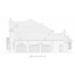 European House Plan Right Elevation - Anton Farms Manor Luxury Home 026D-2032 - Search House Plans and More