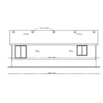 Rear Elevation - Tiburon Split-Level Home 026D-2036 - Shop House Plans and More