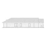 Ranch House Plan Left Elevation - Tilly Ranch Home 026D-2037 - Shop House Plans and More