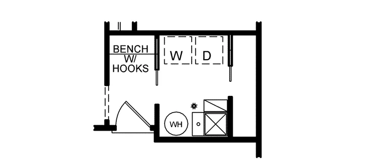Ranch House Plan Optional Floor Plan - 026D-2038 - Shop House Plans and More