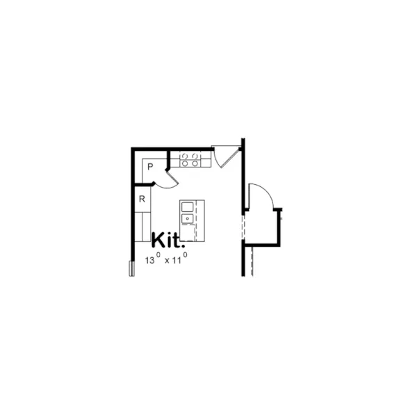 Tudor House Plan Optional Basement - Warby Ranch Home 026D-2038 - Shop House Plans and More