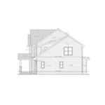 Traditional House Plan Right Elevation - Shelburn Country Home 026D-2048 - Shop House Plans and More