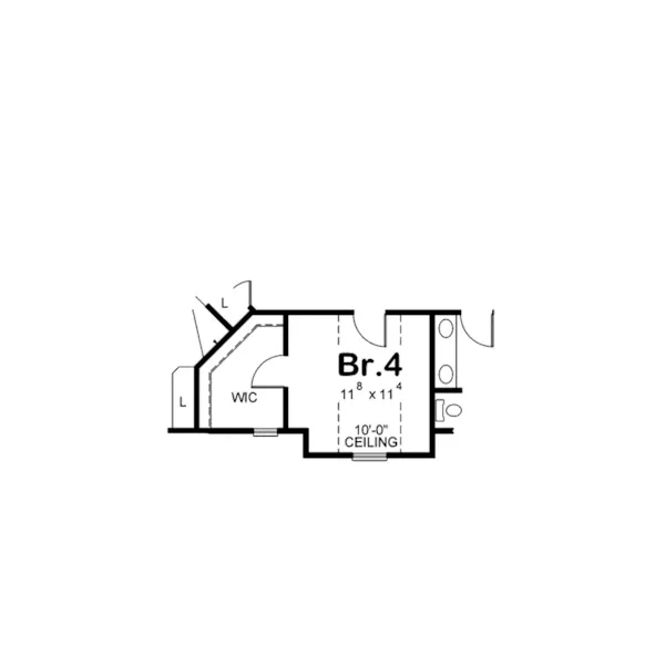 Arts & Crafts House Plan Optional Second Floor - Palmer Ledge Country Home 026D-2058 - Shop House Plans and More