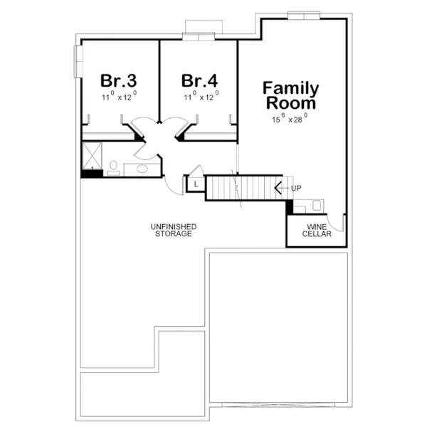 Country House Plan Optional Lower Level - Tree Haven Ranch Home 026D-2065 - Shop House Plans and More