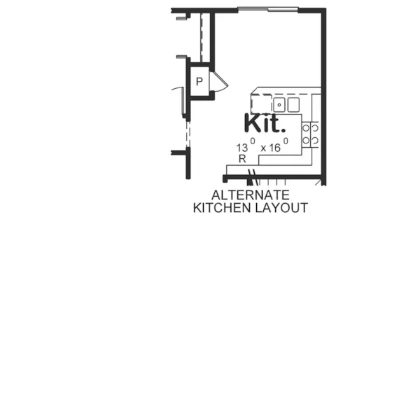 Traditional House Plan Optional Basement - Huntly Narrow Lot Home 026D-2067 - Shop House Plans and More