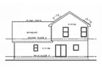 Farmhouse Plan Rear Elevation - Smith Valley Modern Farmhouse 026D-2079 - Shop House Plans and More