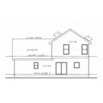 Modern Farmhouse Plan Rear Elevation - Smith Valley Modern Farmhouse 026D-2079 - Shop House Plans and More