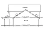 Farmhouse Plan Right Elevation - Smith Valley Modern Farmhouse 026D-2079 - Shop House Plans and More