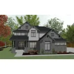 Arts & Crafts House Plan Front Image - Denham Way Craftsman Home 026D-2084 - Shop House Plans and More