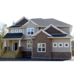 Arts & Crafts House Plan Front Photo 02 - Denham Way Craftsman Home 026D-2084 - Shop House Plans and More