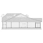 Rustic House Plan Right Elevation - Coon Rapids Ranch Home 026D-2086 - Shop House Plans and More