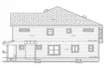 Traditional House Plan Right Elevation - Olivia Street Country Duplex 026D-2087 - Shop House Plans and More