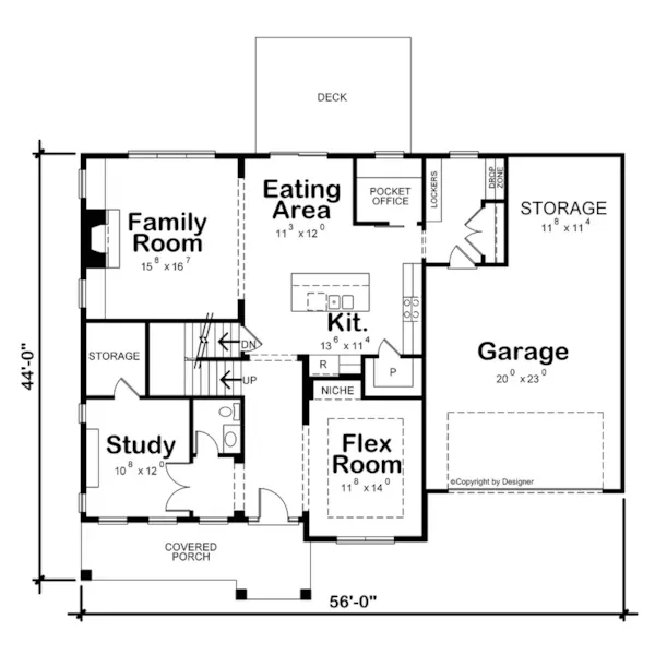 Country House Plan First Floor - Whalton Bungalow Home 026D-2089 - Shop House Plans and More