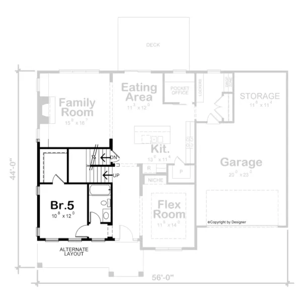 Country House Plan Optional Basement - Whalton Bungalow Home 026D-2089 - Shop House Plans and More